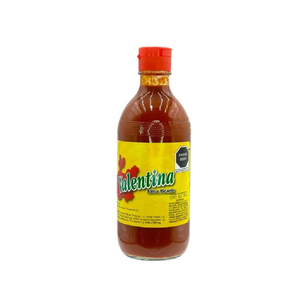 SALPIC VALENTINA 370 ML AMARILLA GLASS