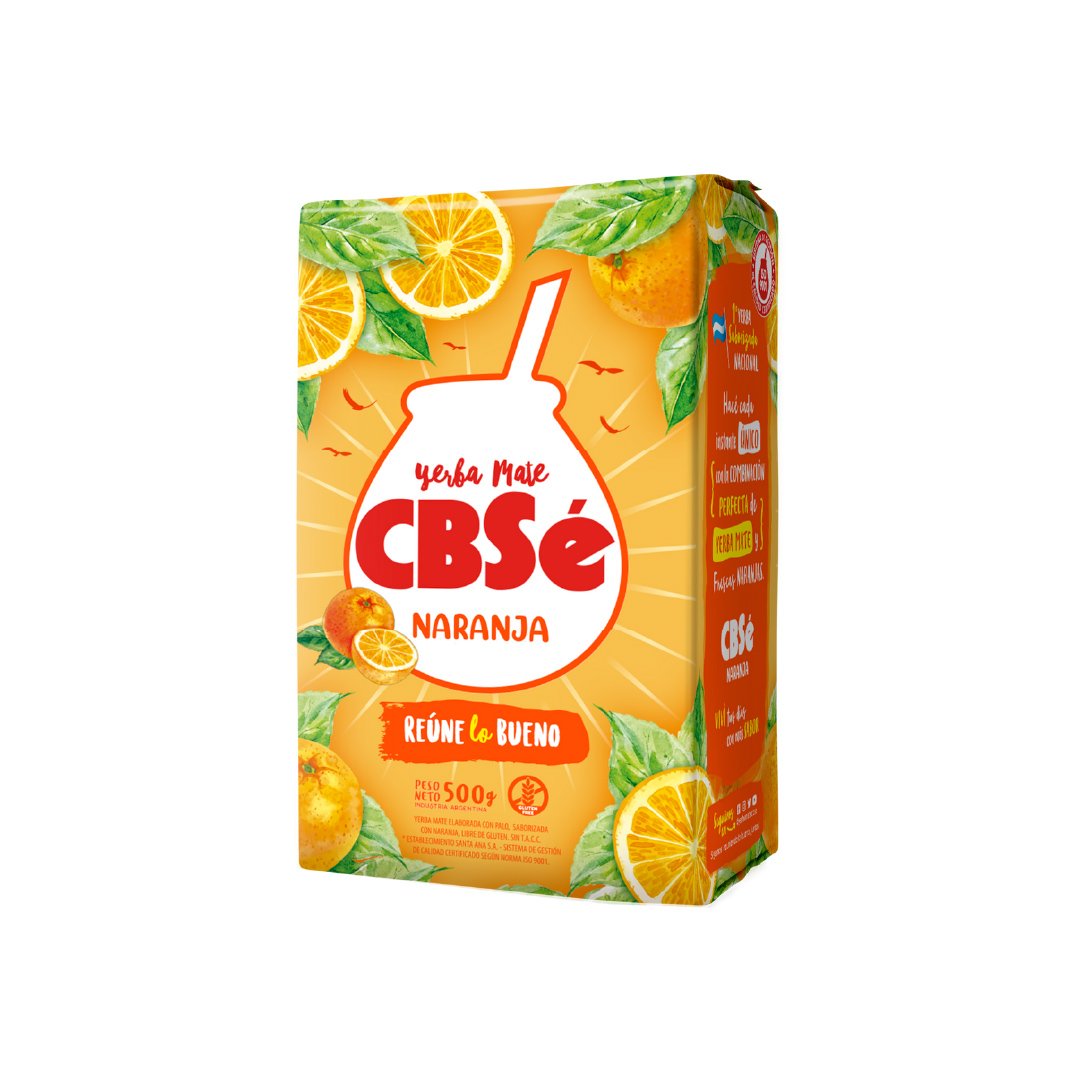 Yerba mate naranja CBSe